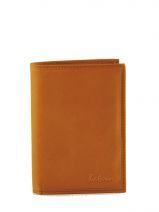 Portefeuille Katana Jaune vachette gras 853046