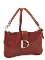 Sac Bandouli�re Petits prix cuir Marron collet 0A1