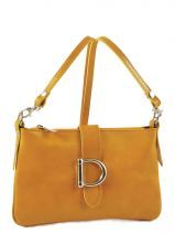 Sac Bandouli�re Petits prix cuir Jaune collet 0A1