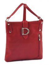 Sac Bandouli�re Petits prix cuir Rouge collet 0A2