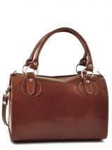 Sac � Main Petits prix cuir Marron collet AL02