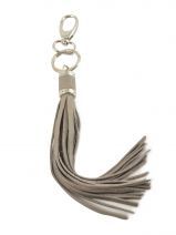 Porte Clefs / Bijoux De Sac Petits prix cuir Gris sauvage 0088
