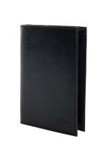Portefeuille Etrier Noir collets 
