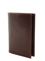 Portefeuille Etrier Marron collets - 00765528