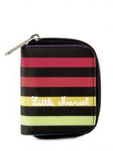 Porte Monnaie Little marcel raye NACRE