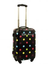 Valies Little marcel Zwart travel MENTHE-S