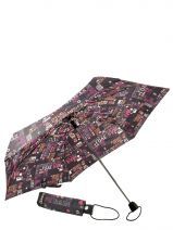 Parapluie Isotoner Multicolore auto mini 09145