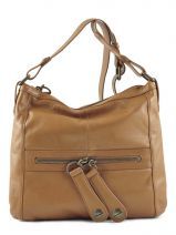 Sac Bandouli�re Gerard darel Marron st germain 866-400