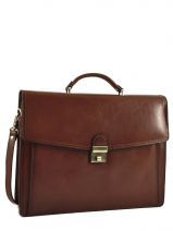 Serviette Katana Marron vach collet K68125