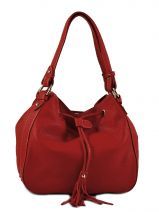 Sac � Main Petits prix cuir Rouge caviar 00000142