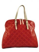 Sac Porte Main A4 Woomen Rouge eiffel 00000032