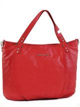 Sac � Main Armani jeans Rouge ecopelle all over R5259