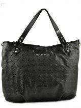 Sac � Main Armani jeans Noir ecopelle all over R5259