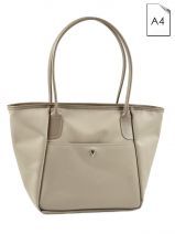 Sac Porte Epaule A4 Lancaster Gris easy basic 401-03