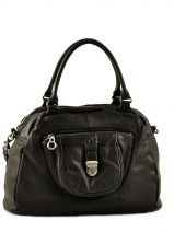Draagtas Lancaster Zwart soft vintage nala 5776