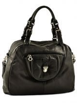 Grand Cabas Bowling Nala Lancaster Noir soft vintage nala 5777