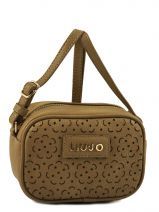 Sac Bandouli�re Liu jo Marron perforated lace A12146