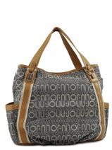 Sac � Main Liu jo Bleu jacquard A12028