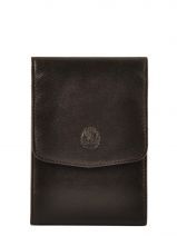 Porte Chequier L'aiglon Marron city MM1123