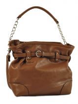 Sac � Main Petits prix synthetique Marron vintage 657-1