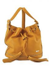 Sac � Main Petits prix synthetique Jaune vintage 654-2