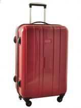 Valise 4 Roues Rigide 65cm Jump Rouge tanoma TR002