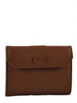Portefeuille Nathan baume Marron original n 00412N