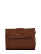 Porte Monnaie Nathan baume Marron original n 413N