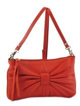 Sac Bandouliere /  Porte Travers Sabrina Orange vintage 10548