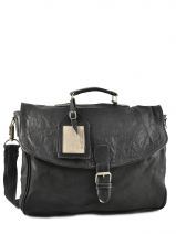 Aktetas Cow boy Blauw vegetal 1066