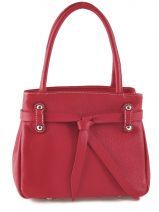 Sac � Main Petits prix cuir Rouge caviar G1012B