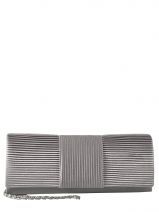 Pochette Ceremonie / Sac De Soiree Cocktail Gris gala EL0625