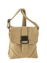 Sac Bandouli�re Petits prix synthetique Beige peche 11428