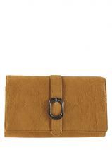 Porte Monnaie Petits prix synthetique Marron peche HS8114