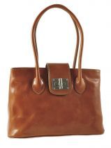 Sac � Main Petits prix cuir Marron collet 127