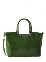 Sac � Main Petits prix cuir Vert collet - 00000004