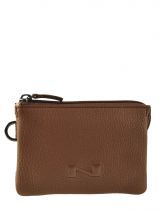 Portefeuille Nathan baume Marron original n 283N