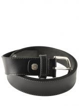 Herenriem L'aiglon Zwart belt A304