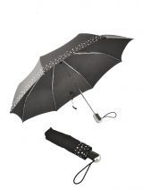 Plooi Paraplu D Pierre cardin Zwart hologramme 80584