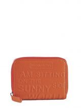 Porte Monnaie Barbara rihl Orange alphabet 071
