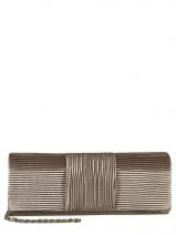 Pochette Ceremonie / Sac De Soiree Cocktail Marron gala EL0625