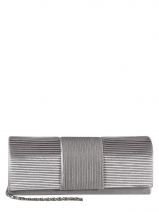 Pochette Ceremonie / Sac De Soiree Cocktail Gris gala EL0625