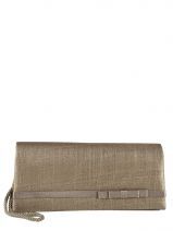 Pochette Ceremonie / Sac De Soiree Cocktail Marron gala EL90731