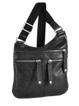 Cross Body Tas Arthur et aston Zwart destroy 6287