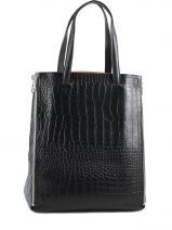 Shopping Croc Barbara rihl Zwart croc 0073