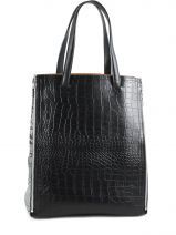 Shopping Croc Barbara rihl Zwart croc 0074