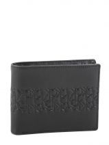 Portefeuille Calvin klein Noir gotham KED102