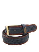 Ceinture Petits prix cuir Bleu sport - 0000B521