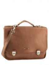 Serviette Foures Marron baroudeur 9410