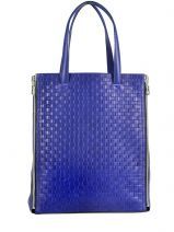 Shopping Tresse Leder Barbara rihl Blauw tresse Z622TEA